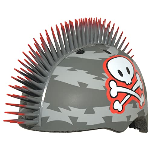 Raskullz Miniz: Lil Pirate Mohawk Helmet, Grey, Ages 18-24 Months