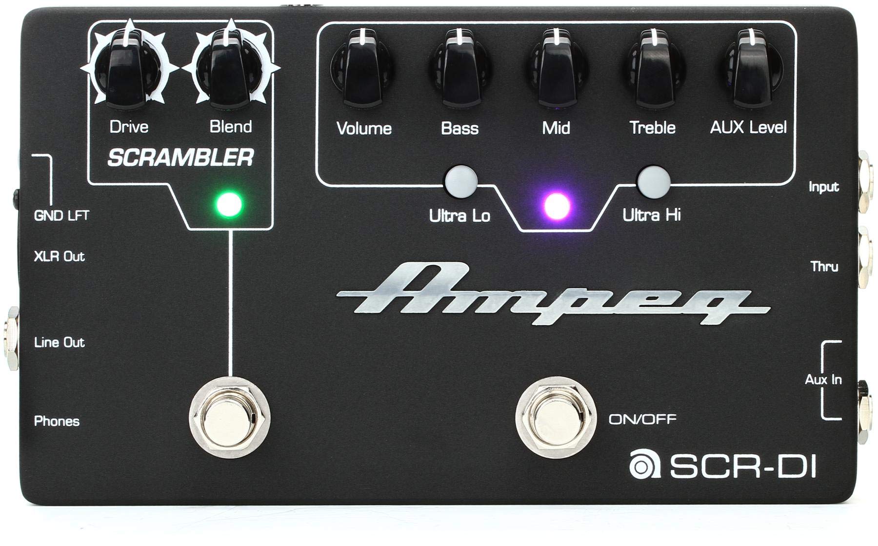 Ampeg SCR-DI - Bass Preamp with Scrambler Overdrive