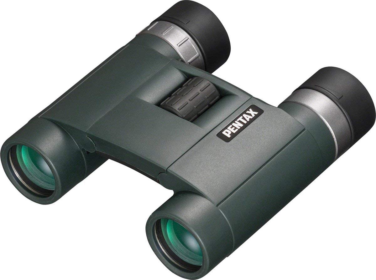 Pentax AD 8x25 WP Binoculars suitable for outdoor live event travel or even mountaineering,Green