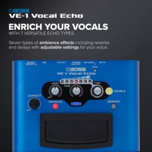 Boss VE-1 Vocal Echo