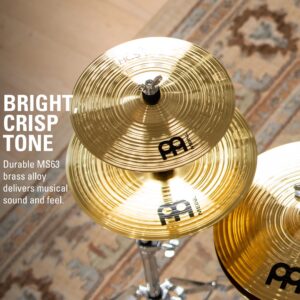 Meinl Cymbals HCS-FX HCS Cymbal Box Set Effects Pack with 10" Splash, 12" China, Plus a FREE Cymbal Stacker (VIDEO)