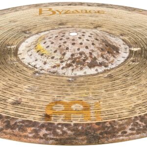 Meinl Cymbals Byzance 21" Jazz Nuance Ride with Rivets, Ralph Peterson Signature — Made in Turkey — Hand Hammered B20 Bronze, 2-Year Warranty, B21NUR, inch