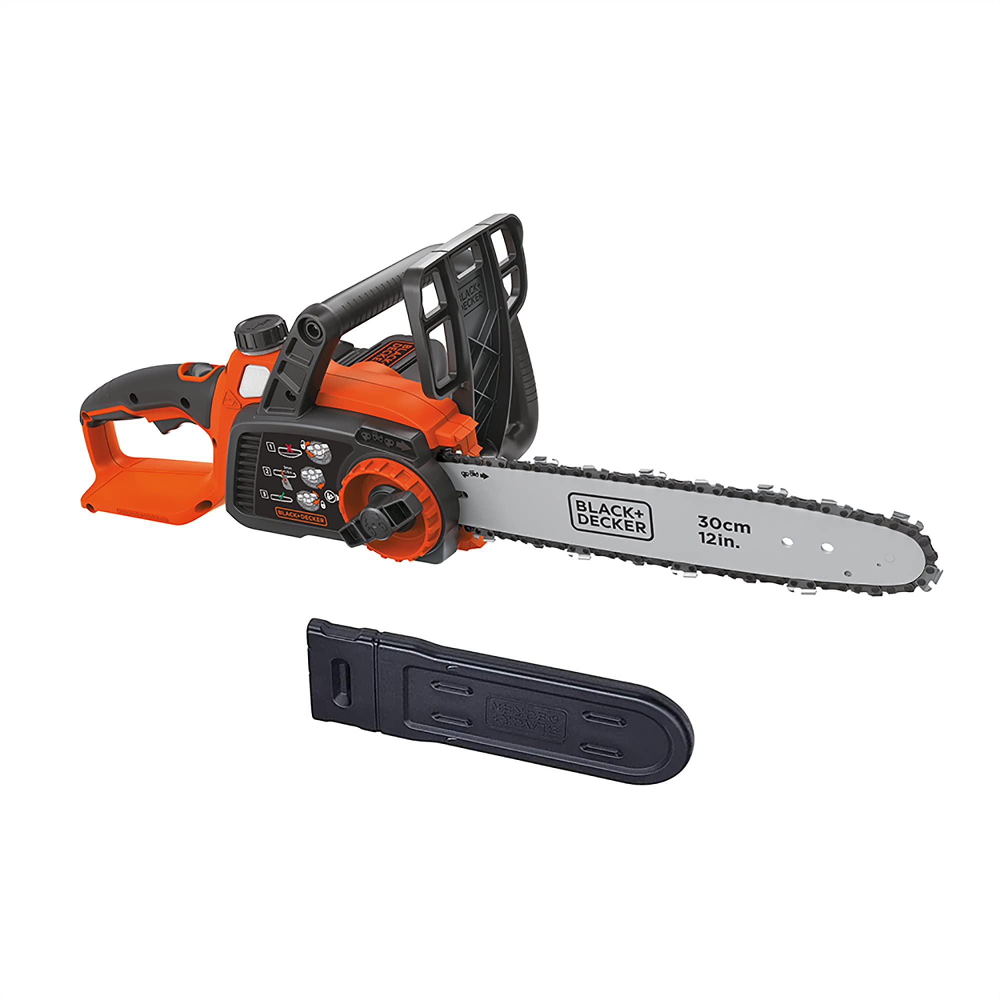 BLACK+DECKER 40V MAX* Cordless Chainsaw, Tool Only, 12 in. (LCS1240B)