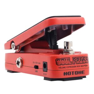 hotone soul press 3 in 1 mini volume/wah/expression effects pedal