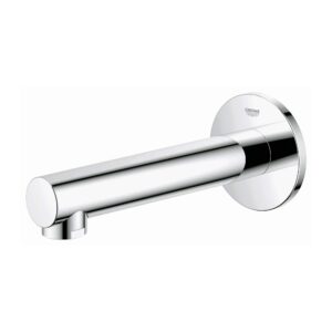 GROHE 13274001 Concetto Bathtub Faucet Tub Spout, Brass, Starlight Chrome