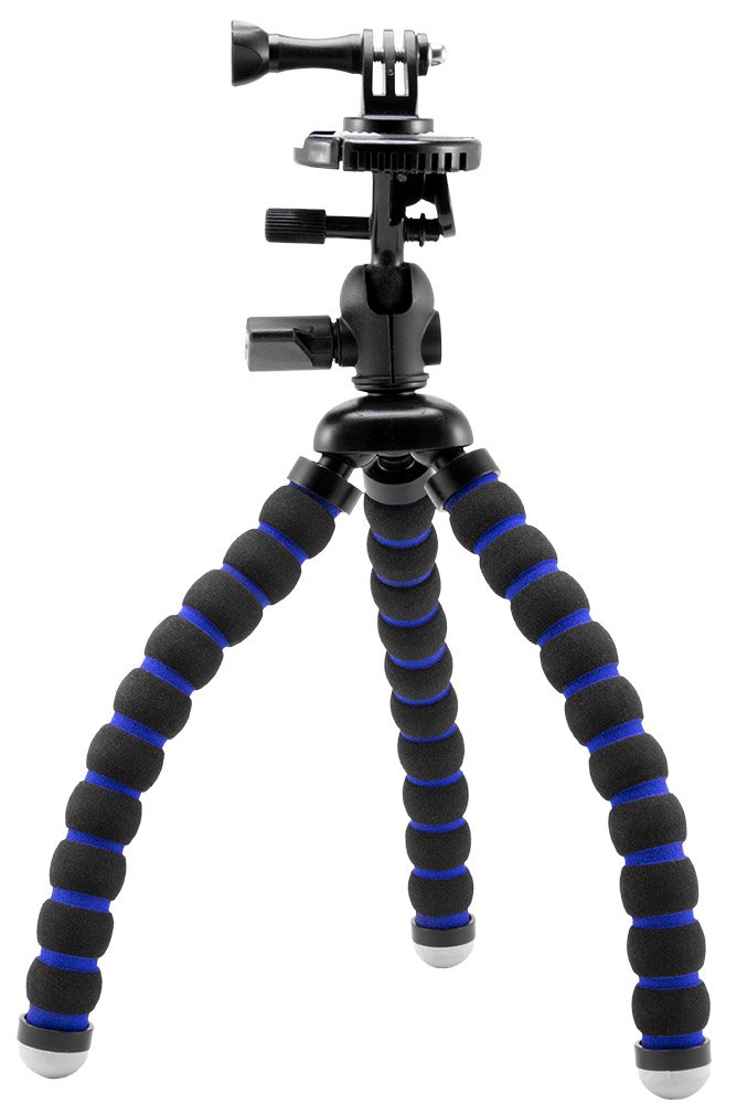 Arkon Flexible 11 inch Tripod Mount for GoPro Hero Action Cameras Retail Black