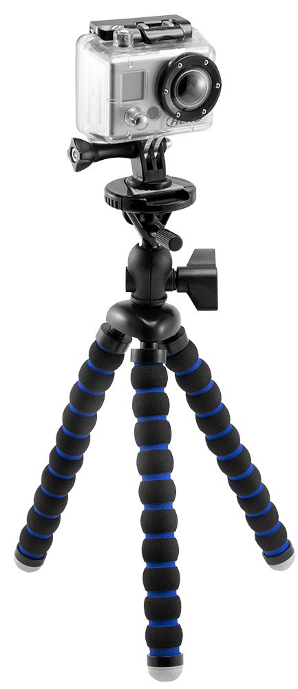 Arkon Flexible 11 inch Tripod Mount for GoPro Hero Action Cameras Retail Black