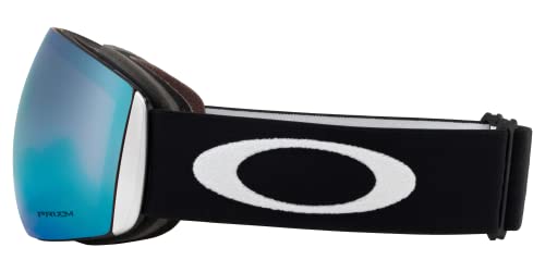 Oakley Flight Deck L Goggle, Matte Black Strap/Prizm Snow Sapphire Iridium Lens, Large