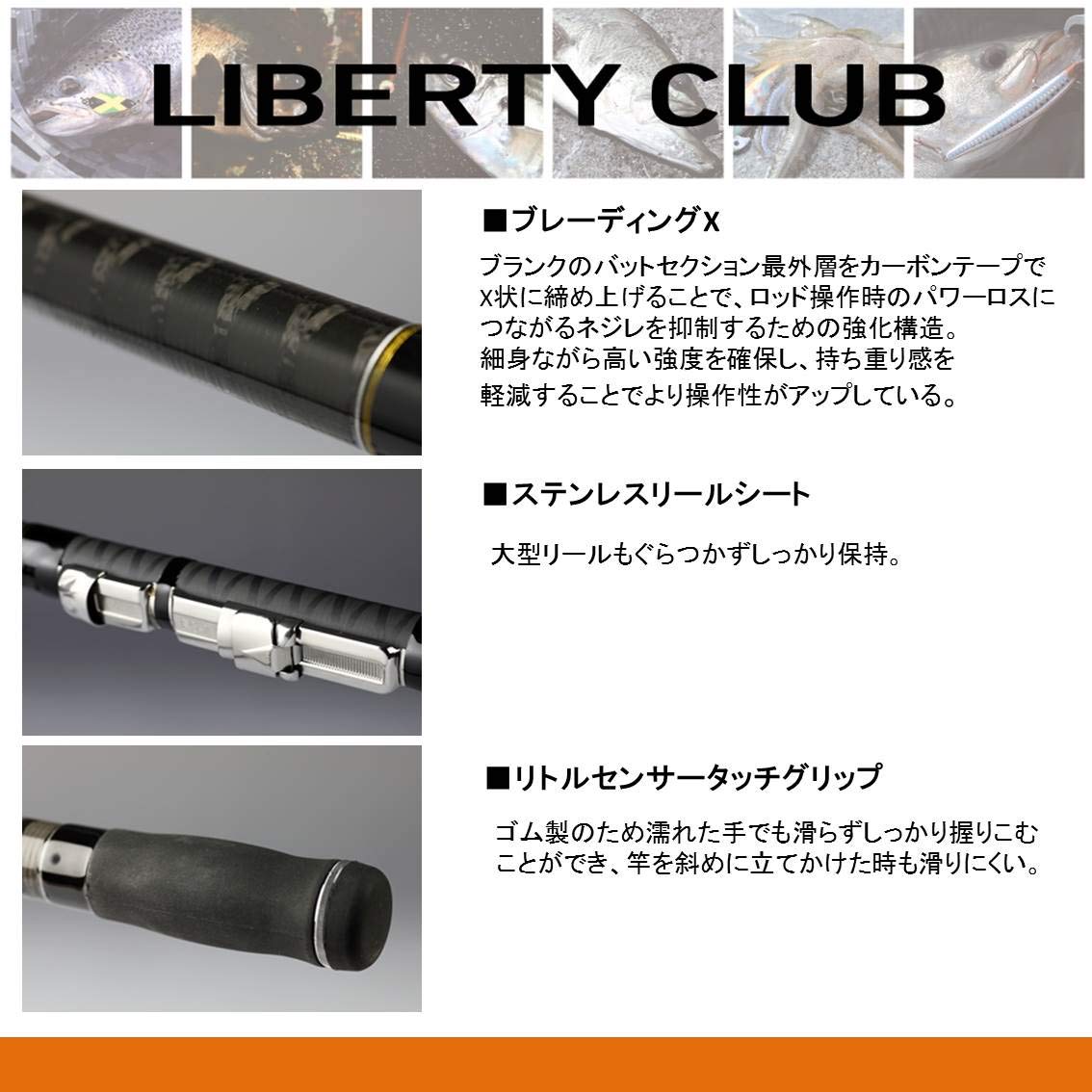 Daiwa Liberty Club SURF T Telescopic Surf Casting Rod T15-360・K