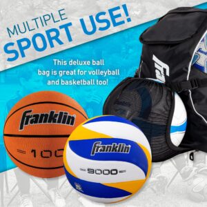 Franklin Sports Soccer Bag with Ball Holder For Boys + Girls Equipment , Cleats + More - Youth + Adult