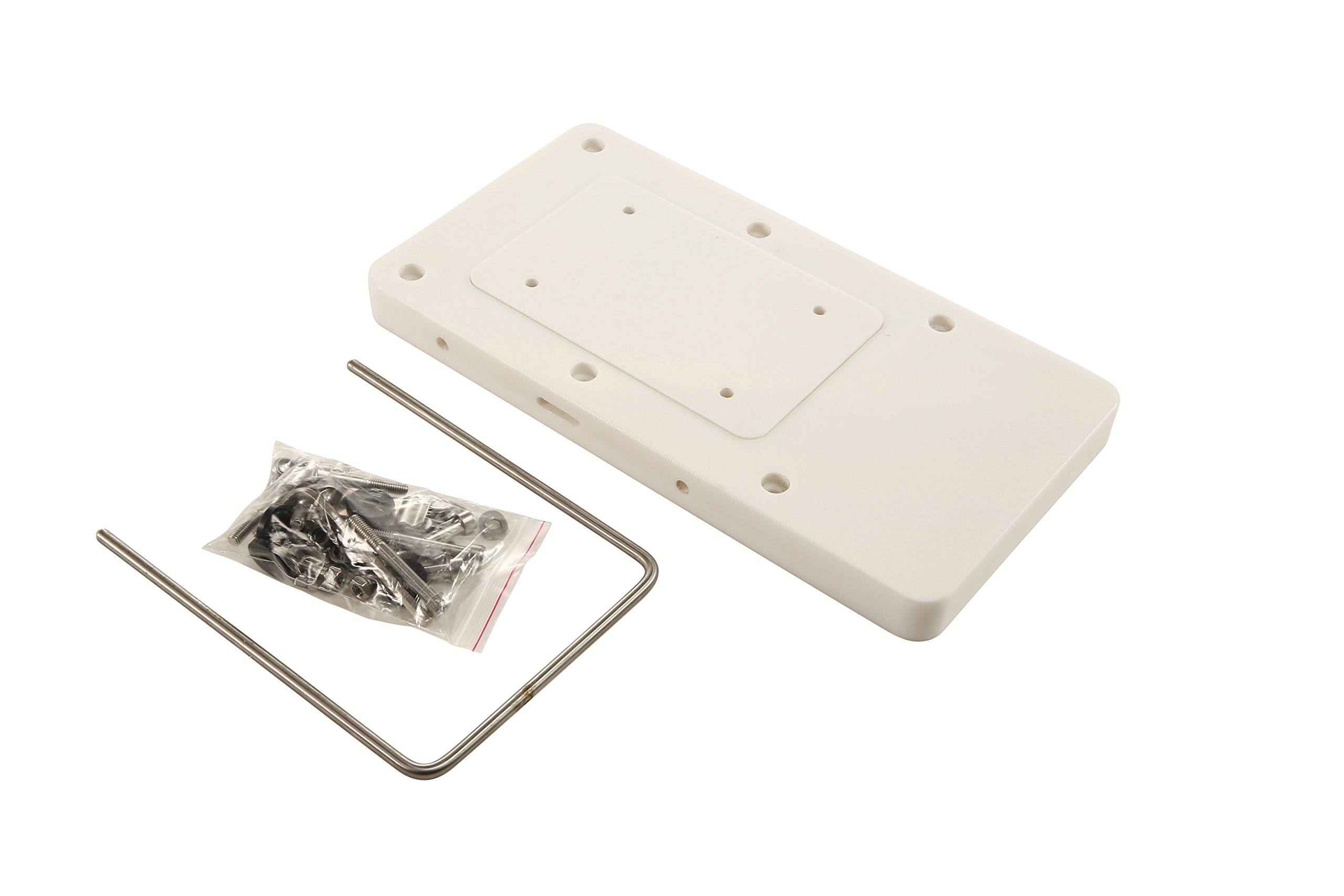 MotorGuide 8M0092063 Xi Series Quick-Release Mounting Bracket Kit for Trolling Motors — Composite — White