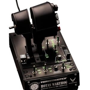 Thrustmaster HOTAS Warthog Dual Throttles for Flight Simulation, Official Replica of the U.S Air Force A-10C Aircraft (Compatible with PC)