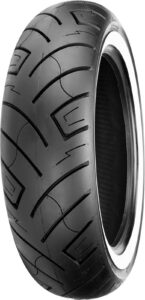 shinko sr777 hd white wall bias rear tire - 150/80b16 77h