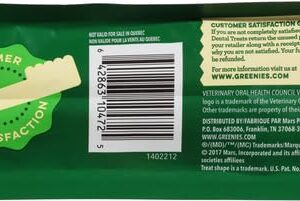 Greenies Petite Natural Dental Care Dog Treats Fresh Flavor, 12 oz. Pack (20 Treats)