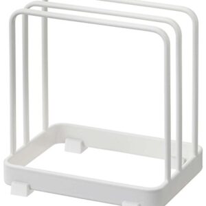 Yamazaki Home Plate Cutting Board Stand – Kitchen Storage Rack Holder Organizer