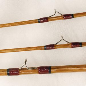 New Bamboo Fly Rod 7'6" for #5 Line Wt,2 Piece with 2 Tips.