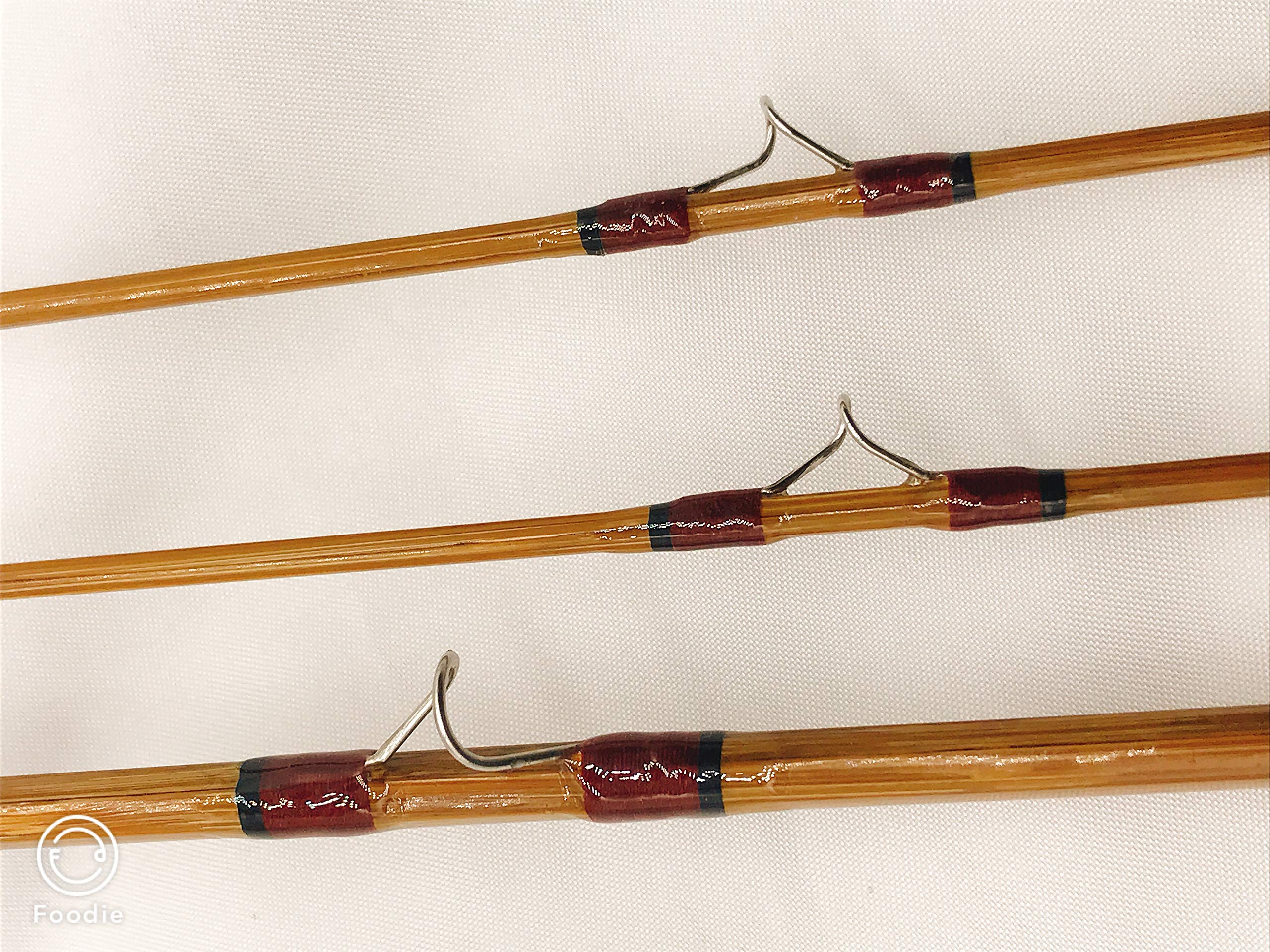 Bamboo Fly Rod 7'0" for #4 Line Wt,2 Piece with 2 Tips.