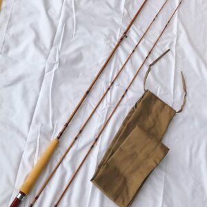 Bamboo Fly Rod 7'0" for #4 Line Wt,2 Piece with 2 Tips.