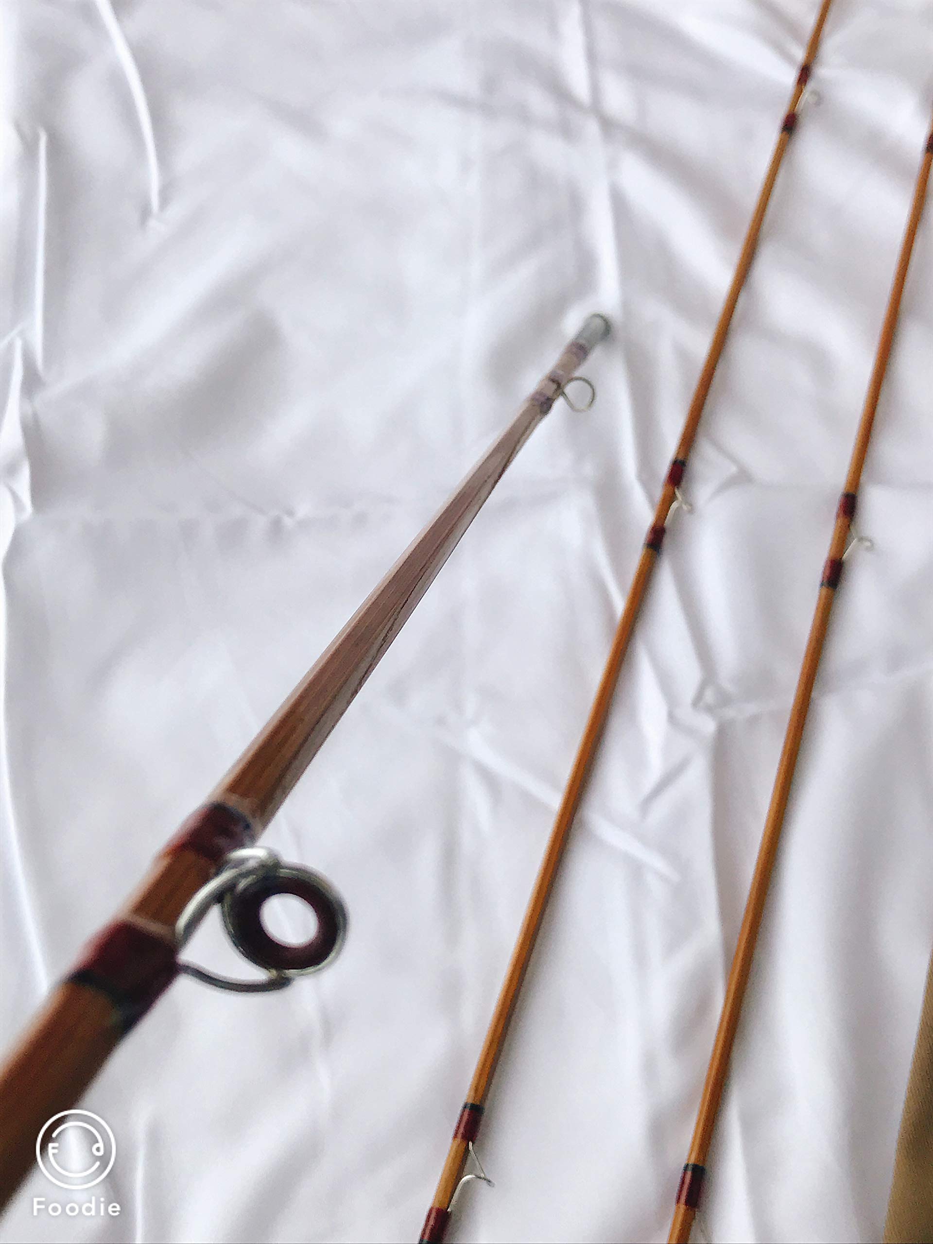 Bamboo Fly Rod 7'0" for #4 Line Wt,2 Piece with 2 Tips.