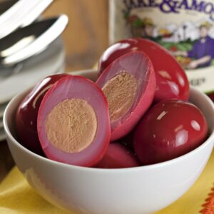 Jake & Amos Red Beet Pickled Eggs, 32 Oz. Jar (Pack of 2)