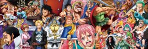 950 piece jigsaw puzzle one piece dressrosa fierce battle! (34x102cm) 950ピース ジグソーパズル one piece ドレスローザ大激戦! (34x102cm)