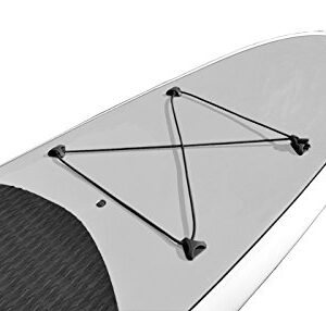 Seattle Sports Tri-Way LashMates Mini Bungee Deck Kit - Customized Deck Rigging for Kayaks and SUPs , Black