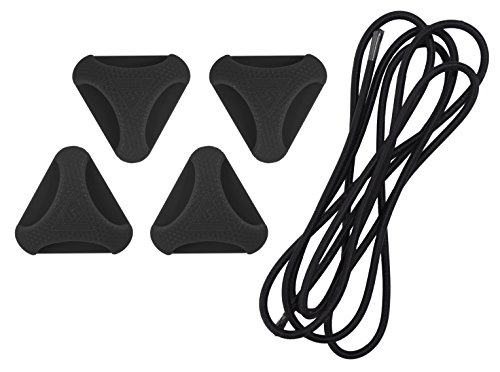 Seattle Sports Tri-Way LashMates Mini Bungee Deck Kit - Customized Deck Rigging for Kayaks and SUPs , Black