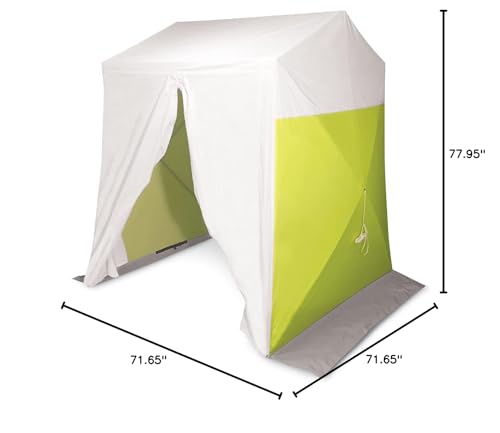 Allegro Industries 9401‐66 Deluxe Work Tent, 6' x 6', 1 Door, Green