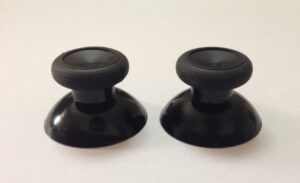 new! ienza® 2-pack (1 pair) analog thumb sticks/thumbsticks (black) for xbox one controllers