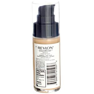 Revlon ColorStay for Normal/Dry Skin Makeup, Natural Beige [220] 1 oz (Pack of 2)