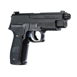 SIG SAUER P226 MK-25 CO2-Powered .177 Cal Semi-Auto Black Airgun Pellet Pistol with 16rd 8x2 Rotary Magazine