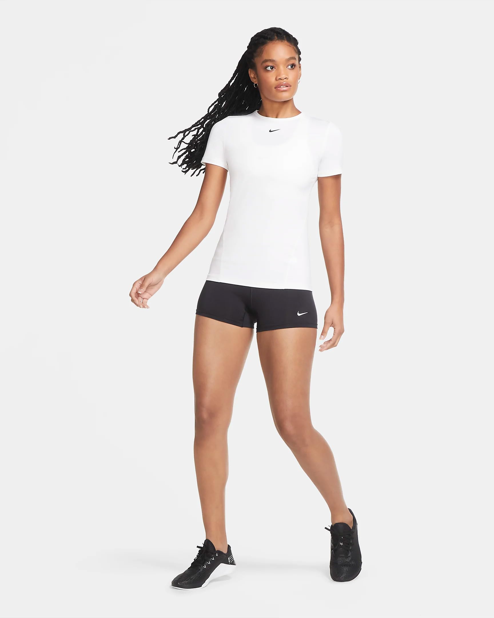 Nike Performance Women's Volleyball Game Shorts (Small, Black)