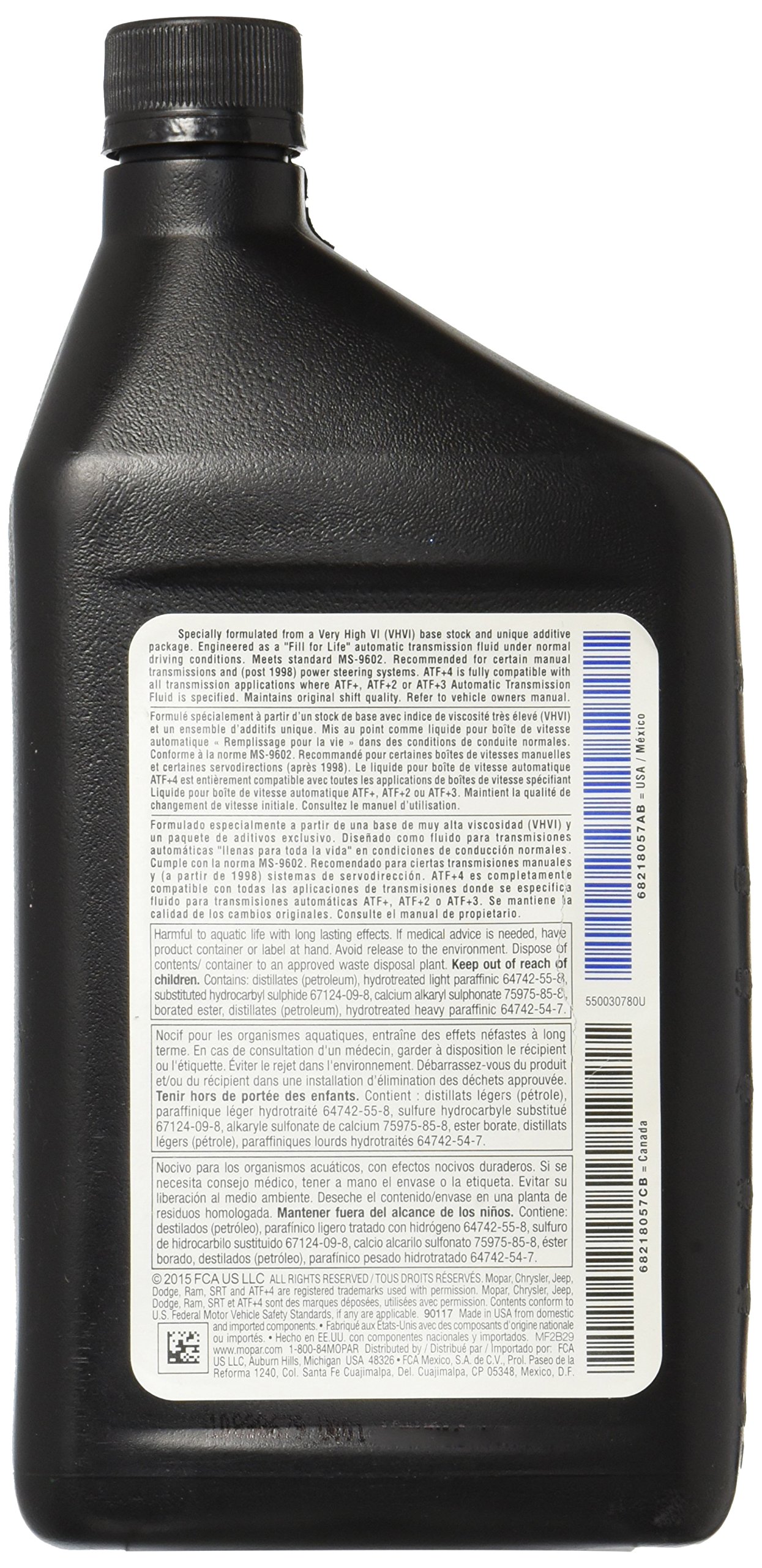 ATF-4 automatic transmission fluid