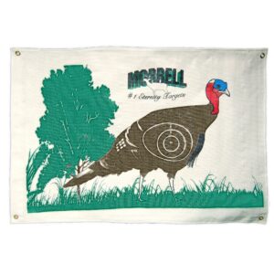 morrell nasp-ibo turkey target face, white, large