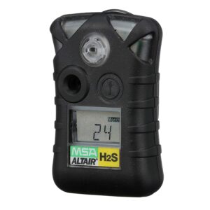 msa 10092521 altair single-gas detector - (h2s) hydrogen sulfide (low: 10ppm, high: 15ppm), color: black, portable gas monitor, durable, ul standard-approved