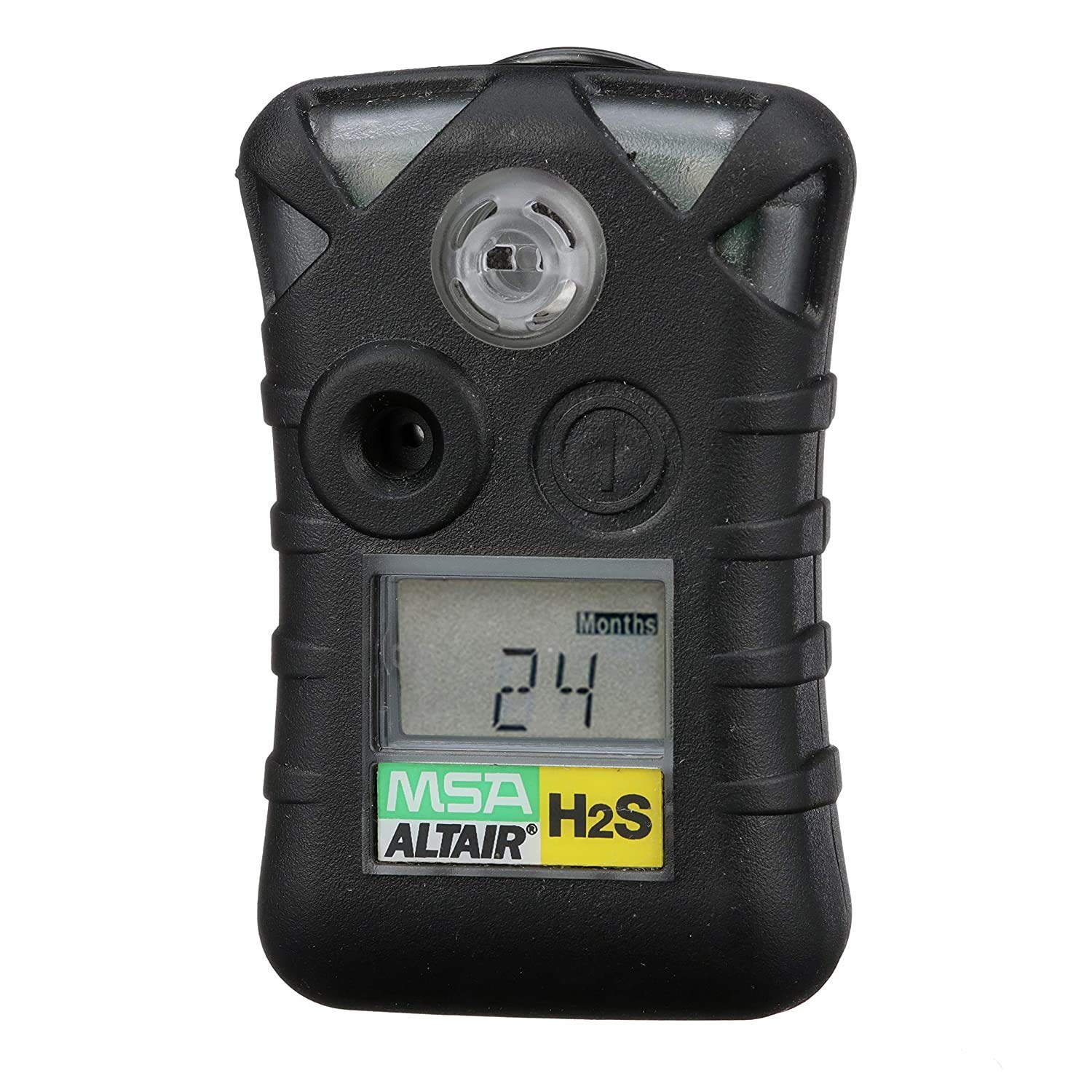 MSA 10092521 ALTAIR Single-Gas Detector - (H2S) Hydrogen Sulfide (Low: 10ppm, High: 15ppm), Color: Black, Portable Gas Monitor, Durable, UL Standard-Approved