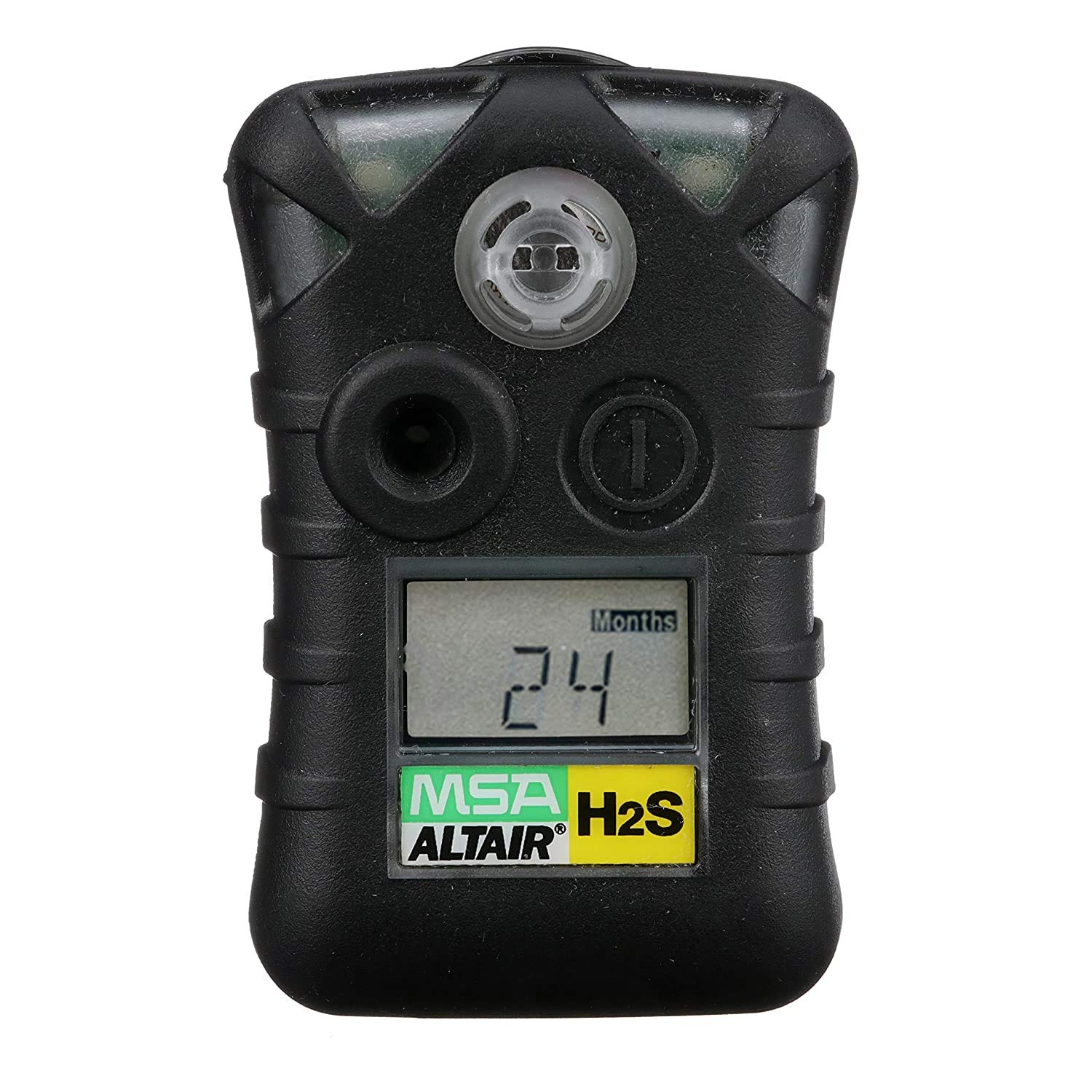 MSA 10092521 ALTAIR Single-Gas Detector - (H2S) Hydrogen Sulfide (Low: 10ppm, High: 15ppm), Color: Black, Portable Gas Monitor, Durable, UL Standard-Approved