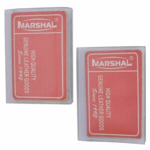 Marshal® WALLET INSERTS SET OF 2 ACCORDION STYLE CARD PICTURE HOLDER RARE