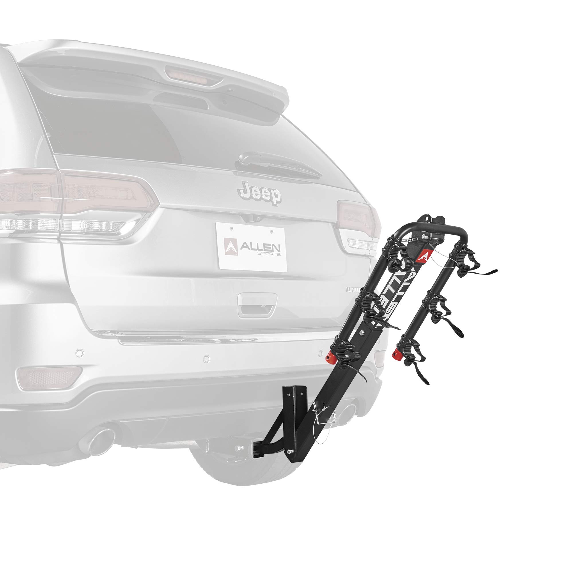 Allen Sports Deluxe 3-Bike Hitch Mount Rack, Model 532RR-R