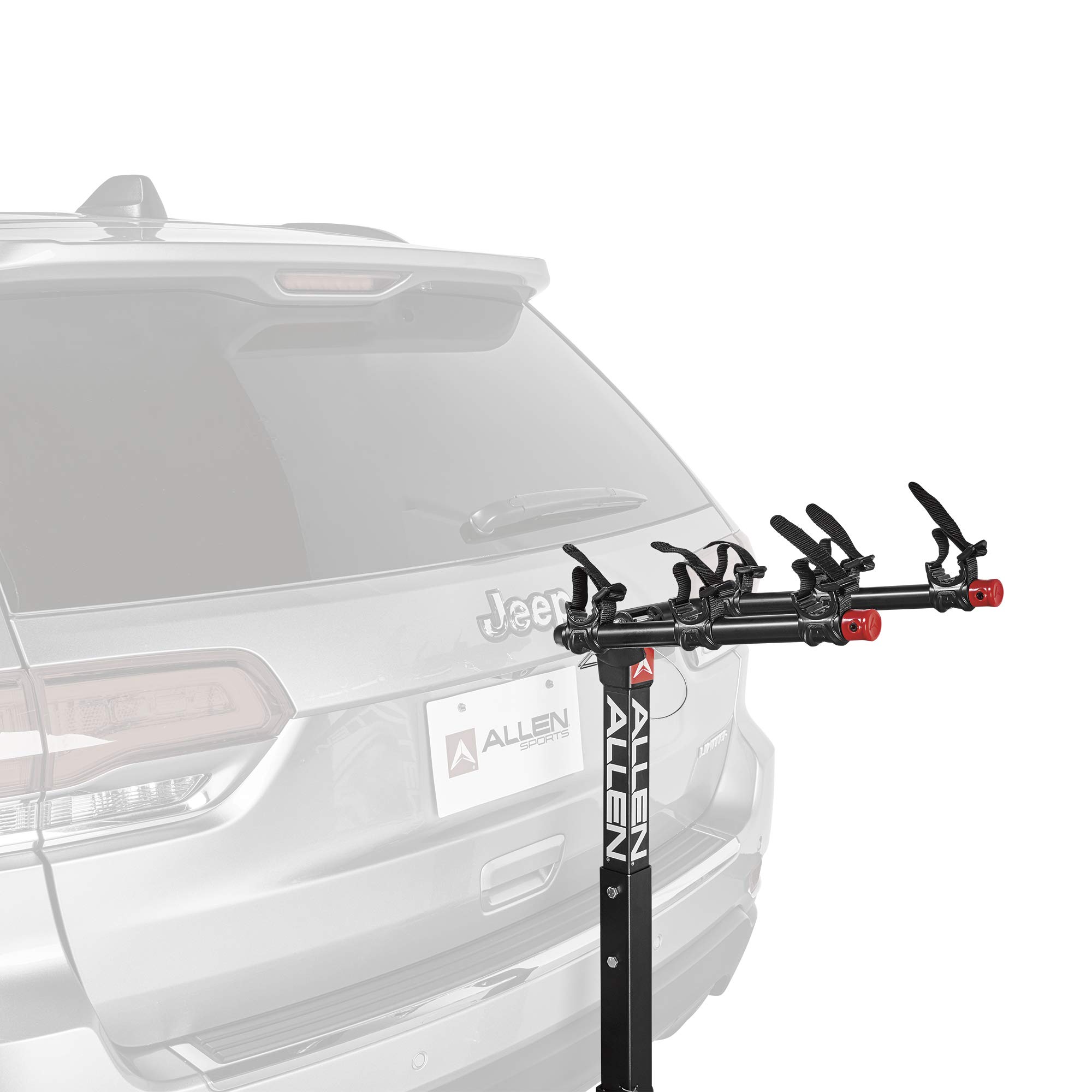 Allen Sports Deluxe 3-Bike Hitch Mount Rack, Model 532RR-R