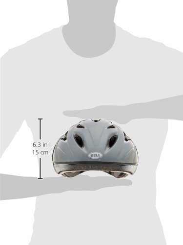 BELL Adult Reflex Helmet, Solid Light Titanium (7107138)