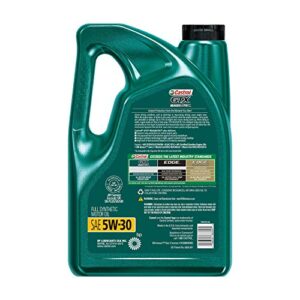 Castrol GTX MAGNATEC 5W-30 Full Synthetic Motor Oil - 5 Quart, (Pack of 3)