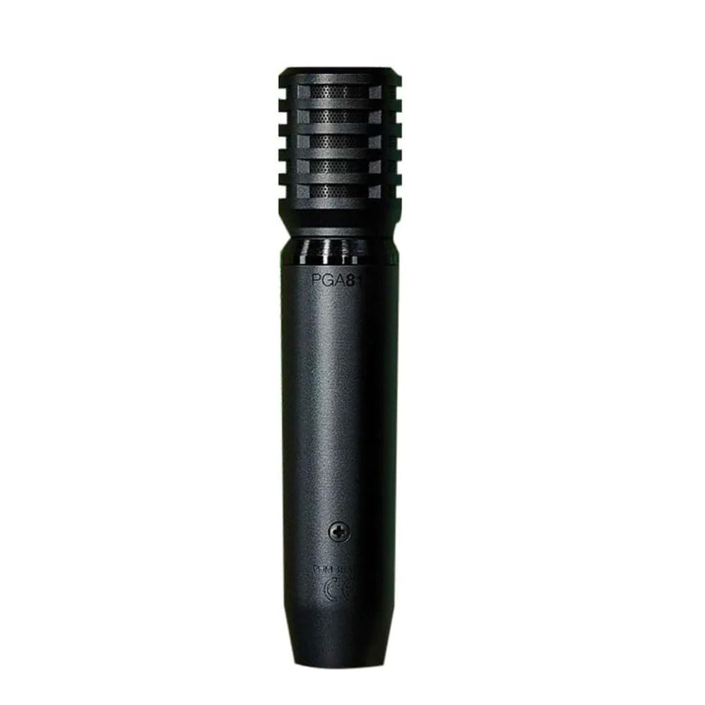 Shure PGA81 Condenser Microphone - with Cardioid Pick-up Pattern,Condenser Instrument Microphone (PGA81-XLR)