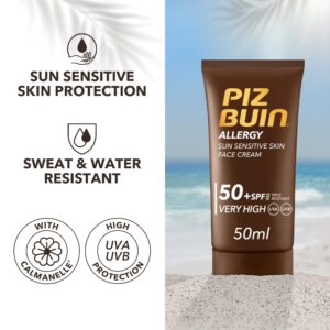 Allergy by Piz Buin Face Cream SPF50+ 50ml