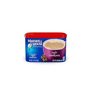 Maxwell House International Coffee Cafe Francais, 7.6 Ounce Cans (Pack of 8)