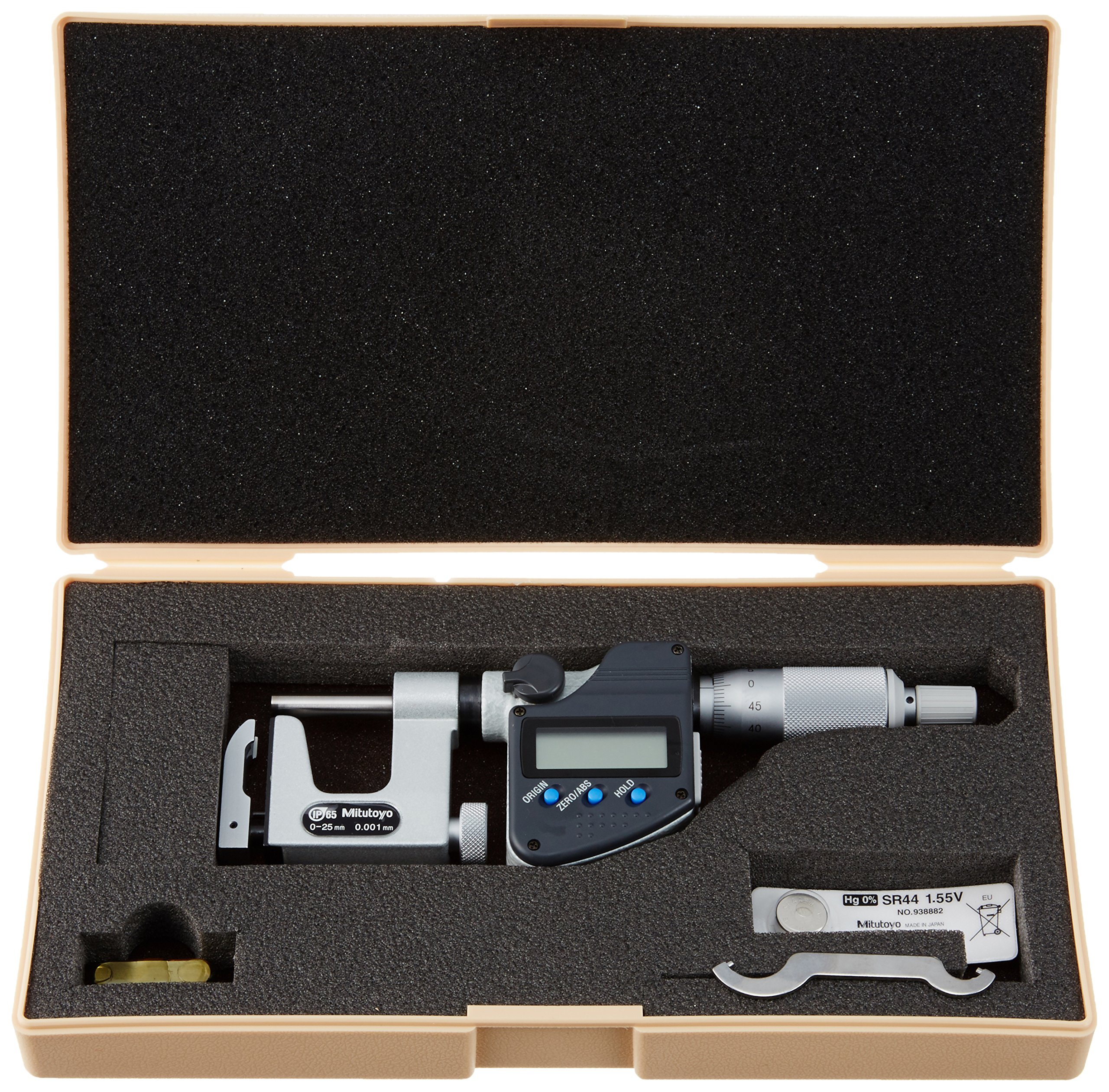 Mitutoyo 317-251-30 ACM-25MX Micrometer, IP65, Uni-Mike, 0.001 mm