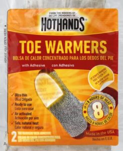 toasti toes foot warmer 2/pk (5 packs)