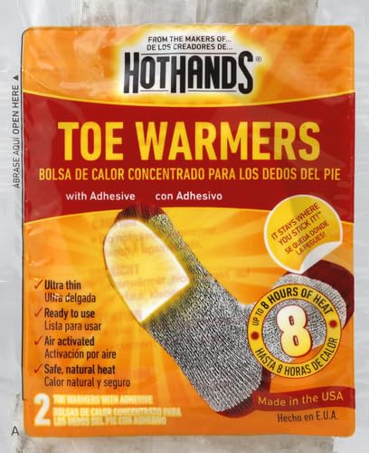 Toasti Toes Foot Warmer 2/Pk (5 packs)