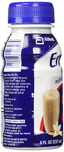 Ensure Plus Nutrition Shake, 8 FL Oz each, 30 Count