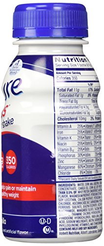 Ensure Plus Nutrition Shake, 8 FL Oz each, 30 Count